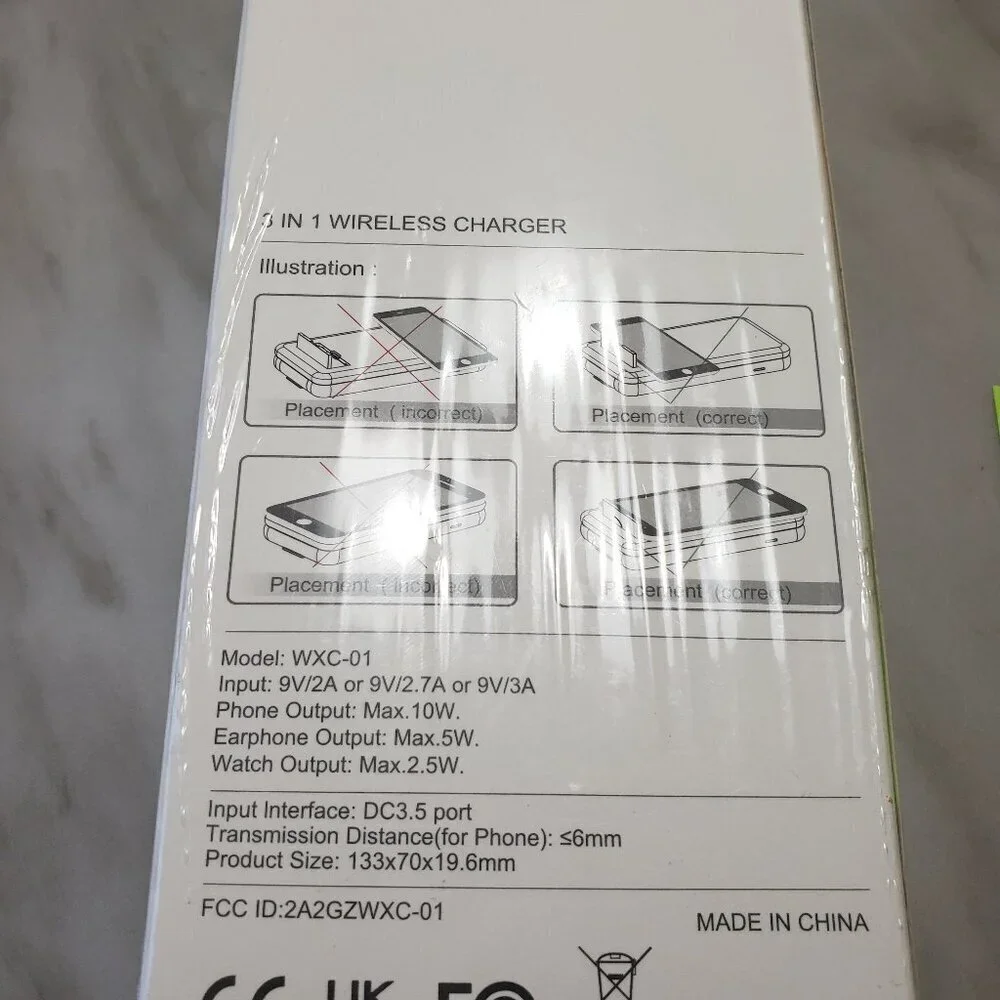3 in 1 Fast Wireless Charger